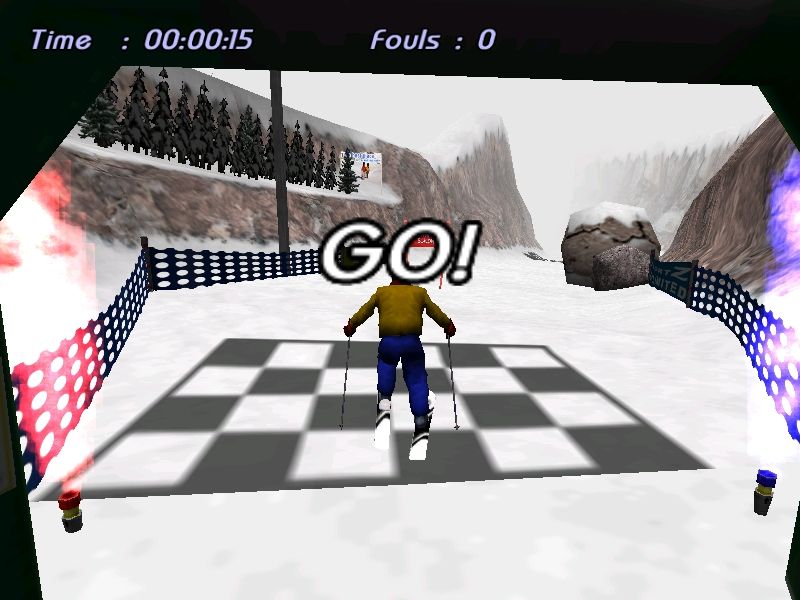Downhill Slalom screenshot 5 for Playstation 2